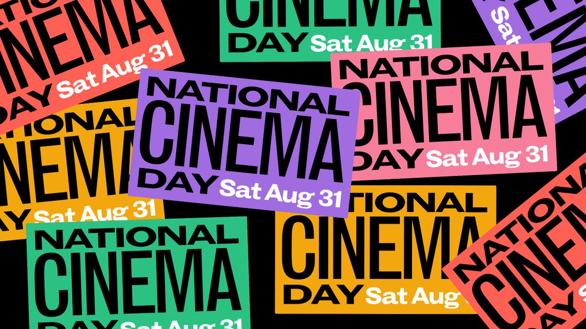 Tomorrow, Sat August 31st, is #NationalCinemaDay! Participating cinemas across the country will be offering €5 tickets all day - all seats, all shows, all formats. That includes new Irish releases like Kneecap, Mrs Robinson and Oddity. See you at the cinema!