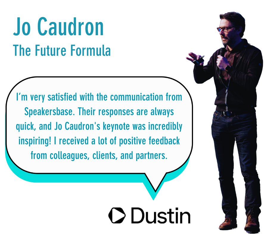 We're thrilled to share that Dustin’s IT Inspiration Day was a resounding success, thanks in part to the inspiring keynote delivered by Jo Caudron. 
🎤 More information on Jo Caudron's keynotes is to be found on speakersbase.com/speakers/jo-ca…
cc @jcaudron