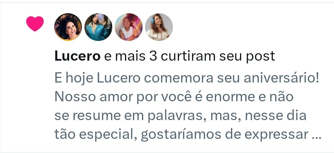 AngelaVeridiana's tweet photo. Acordar com essa notificação não tem preço! Te amooo, @LuceroMexico 🥹❤️ https://t.co/OJKeSccBnZ