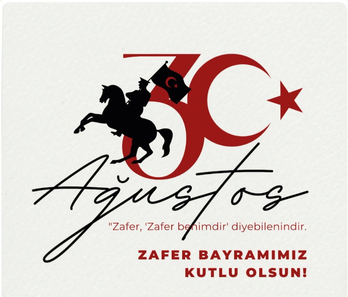 #30AgustosZaferBayramı mız kutlu olsun.