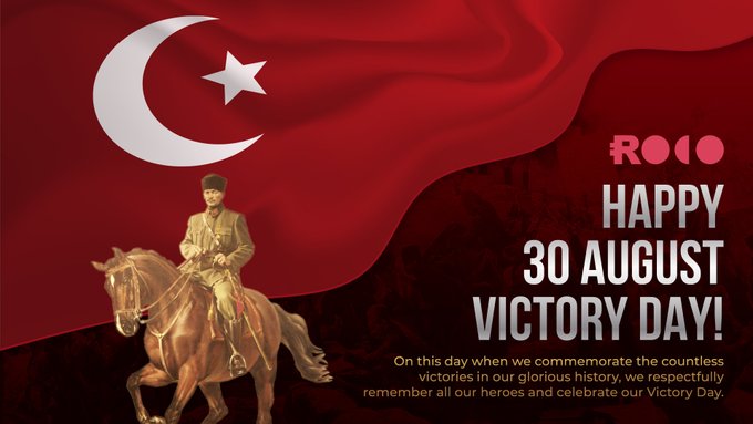 Celebrating the 100th anniversary of the Great Victory in the Battle of the Commander-in-Chief. Happy August 30 Victory Day! 🇹🇷
#30august  #VictoryDay