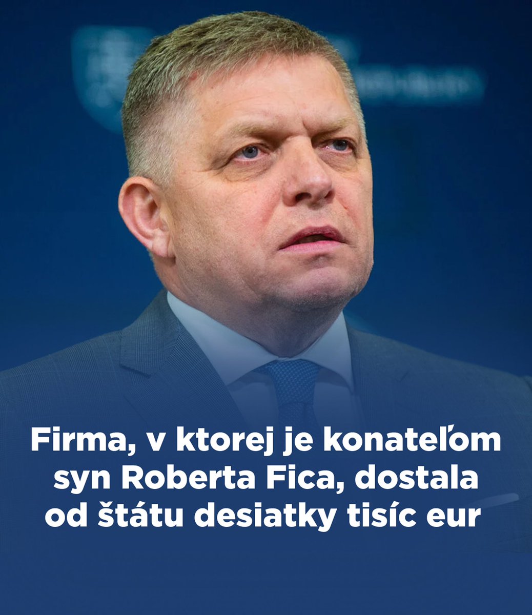 Premiér Robert Fico minulý týždeň povedal, že ak sa nejaké poberanie štátnych peňazí bude týkať jeho alebo jeho rodiny, tak odstúpi. K tomu poviem iba jednu vec. Firma Agentúra SMER s.r.o., v ktorej je konateľom syn premiéra Michal Fico, dostala od Úradu práce, sociálnych vecí a
