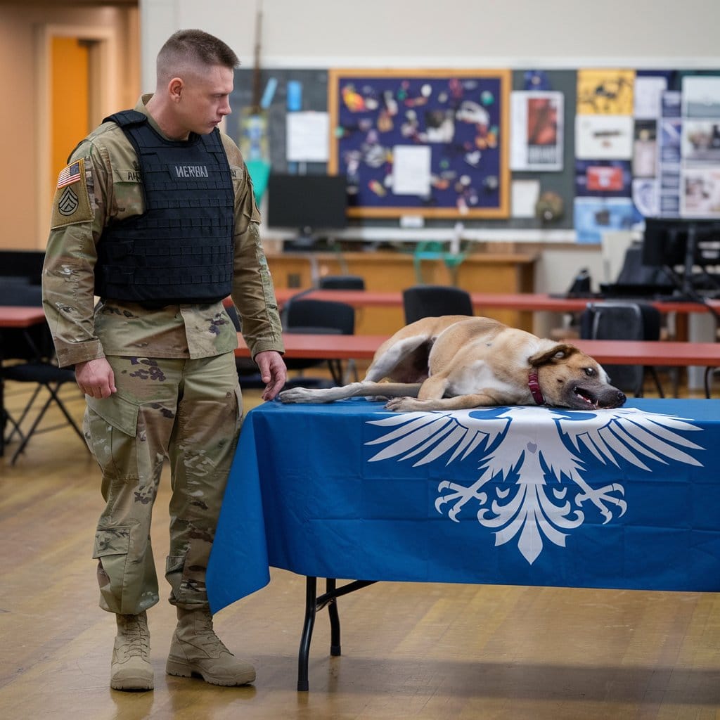 Beyond_theleash's tweet photo. Last Goodbye to officer 😞
🥹🇺🇸Please don't move without giving them a little Love!🥹🩷 https://t.co/O6naWYaUzL