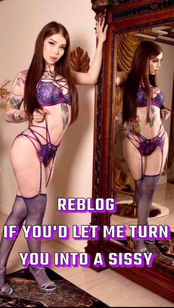Mistresstracyn's tweet photo. REBLOG SISSY !!! https://t.co/dexHctOi58