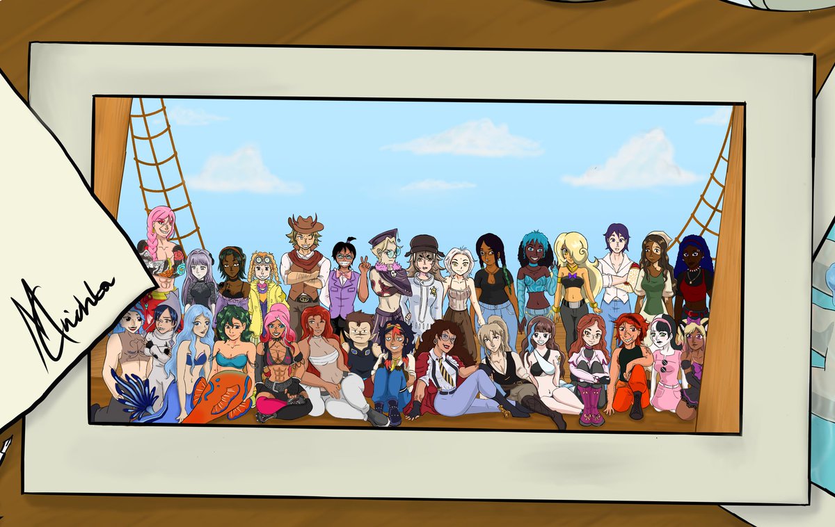 miss_mhc's tweet photo. OP OCs #onepiece #originalcharacter https://t.co/KCQdSqKzrI
