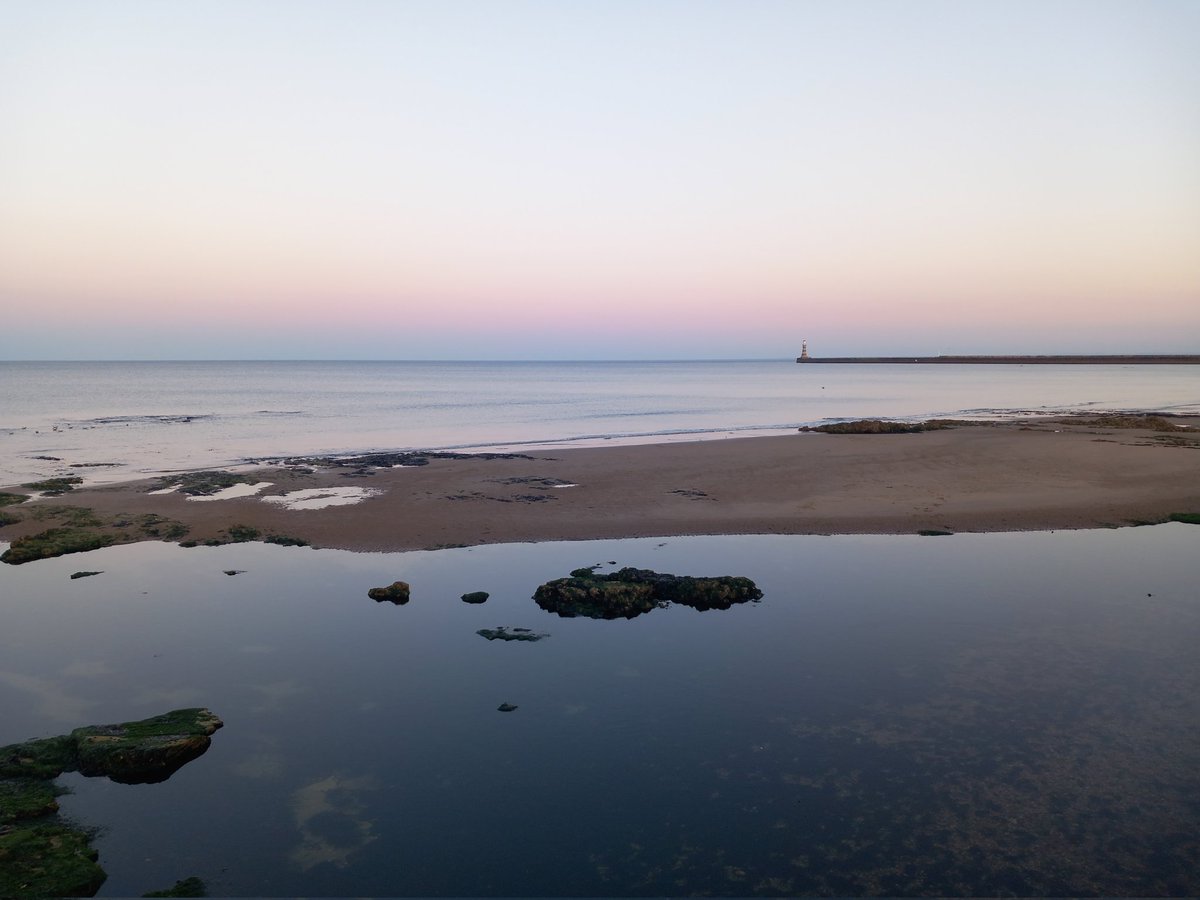 Last night around sunset.