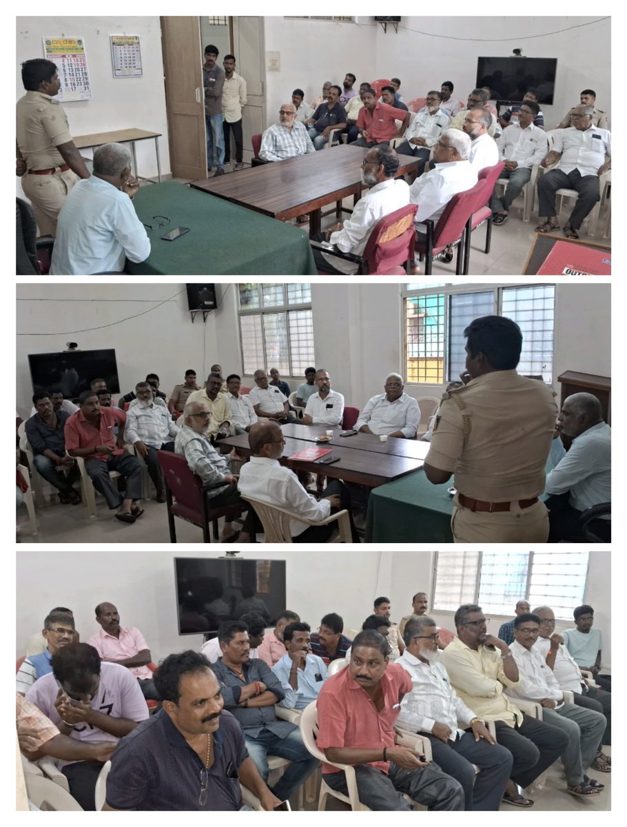 spkarwar's tweet image. #ಅಂಕೋಲ ಪೊಲೀಸ್ ಠಾಣಾ ವ್ಯಾಪ್ತಿಯಲ್ಲಿ ಗಣೇಶ ಚತುರ್ಥಿ&amp;amp; ಈದ್ ಮಿಲಾದ್ ಹಬ್ಬದ ಪ್ರಯುಕ್ತ ತಹಶೀಲ್ದಾರ್ ಅಂಕೋಲಾ ರವರ ಅಧ್ಯಕ್ಷತೆಯಲ್ಲಿ ಗ್ರಾಮ ಪಂಚಾಯಿತಿ,#HESCOM ಇಲಾಖೆಗಳೊಂದಿಗೆ ಸಭೆ ನಡೆಸಿ, ಕೈಗೊಳ್ಳಬೇಕಾದ ಮುನ್ನೆಚ್ಚರಿಕೆ ಕ್ರಮಗಳ ಬಗ್ಗೆ ಚರ್ಚಿಸಲಾಯಿತು. @DgpKarnataka @Rangepol_WR @HubliHescom @Satish_Sail