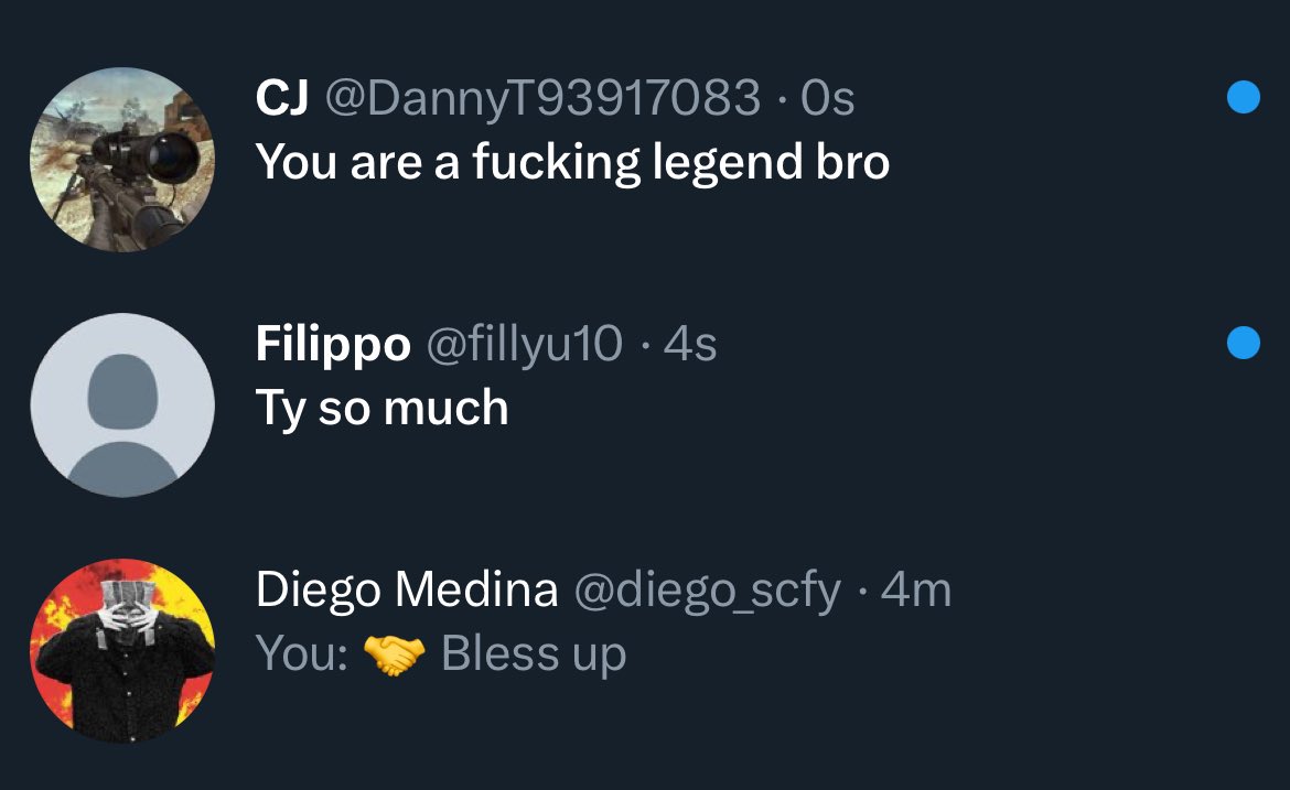 Blessing people with free codes ALL NIGHT 🌟🌟

*Follow ME!
*Comment and RT
*After i send code #Divdzyylegit

#bo6 #BO6 #BO6BETA #BO6BetaCodes