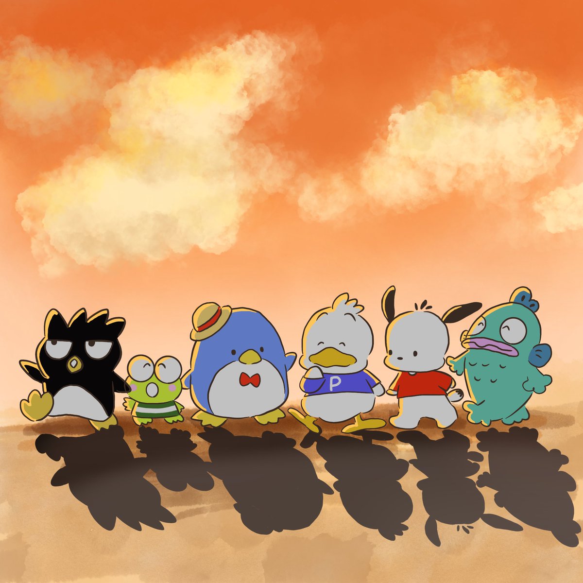 みんなで帰ろう🌅はぴだんぶい