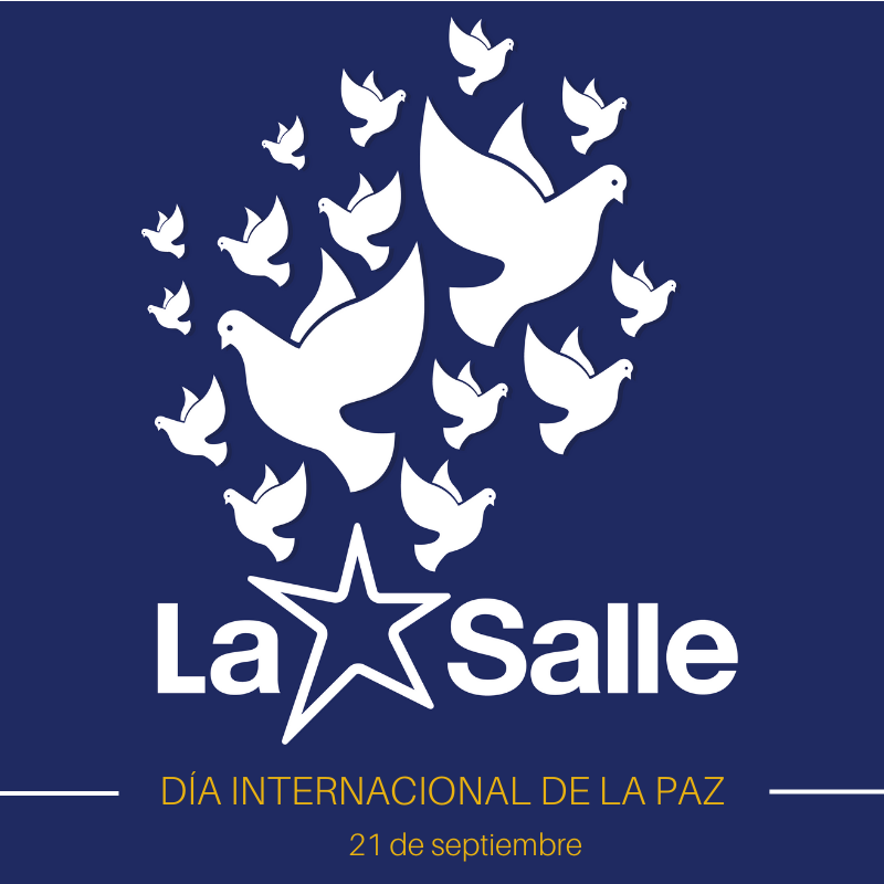 Sallemadrid's tweet photo. #LaSalle #TrabajandoPorUnMundoMejor #DíaInternacionalDeLaPaz #TiempoDeCuidarTiempoDeCrear #SomosLaSalle #MiraMásAllá https://t.co/B9KALi62rc