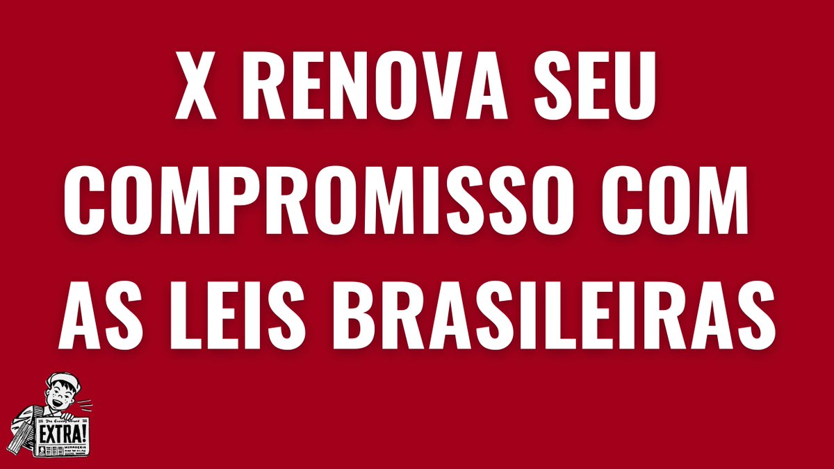 fernaolmesquita's tweet photo. COMUNICADO DO 𝕏:  NÃO VAMOS CUMPRIR ORDENS ILEGAIS E VAMOS DIVULGAR TODAS AS ORDENS DE MORAES

“Em breve, esperamos que o Ministro Alexandre de Moraes ordene o bloqueio do X no Brasil – simplesmente porque não cumprimos suas ordens ilegais para censurar seus opositores políticos. Dentre esses opositores estão um Senador devidamente eleito e uma jovem de 16 anos, entre outros.

Quando tentamos nos defender no tribunal, o Ministro ameaçou prender nossa representante legal no Brasil. Mesmo após sua renúncia, ele congelou todas as suas contas bancárias. Nossas contestações contra suas ações manifestamente ilegais foram rejeitadas ou ignoradas. Os colegas do Ministro Alexandre de Moraes no Supremo Tribunal Federal estão ou impossibilitados de ou não querem enfrentá-lo.

Não estamos absolutamente insistindo que outros países tenham as mesmas leis de liberdade de expressão dos Estados Unidos. A questão fundamental em jogo aqui é que o Ministro Alexandre de Moraes exige que violemos as próprias leis do Brasil. Simplesmente não faremos isso.

Nos próximos dias, publicaremos todas as exigências ilegais do Ministro e todos os documentos judiciais relacionados, para fins de transparência.

Ao contrário de outras plataformas de mídia social e tecnologia, não cumpriremos ordens ilegais em segredo.

Aos nossos usuários no Brasil e ao redor do mundo, o X continua comprometido em proteger sua liberdade de expressão.”