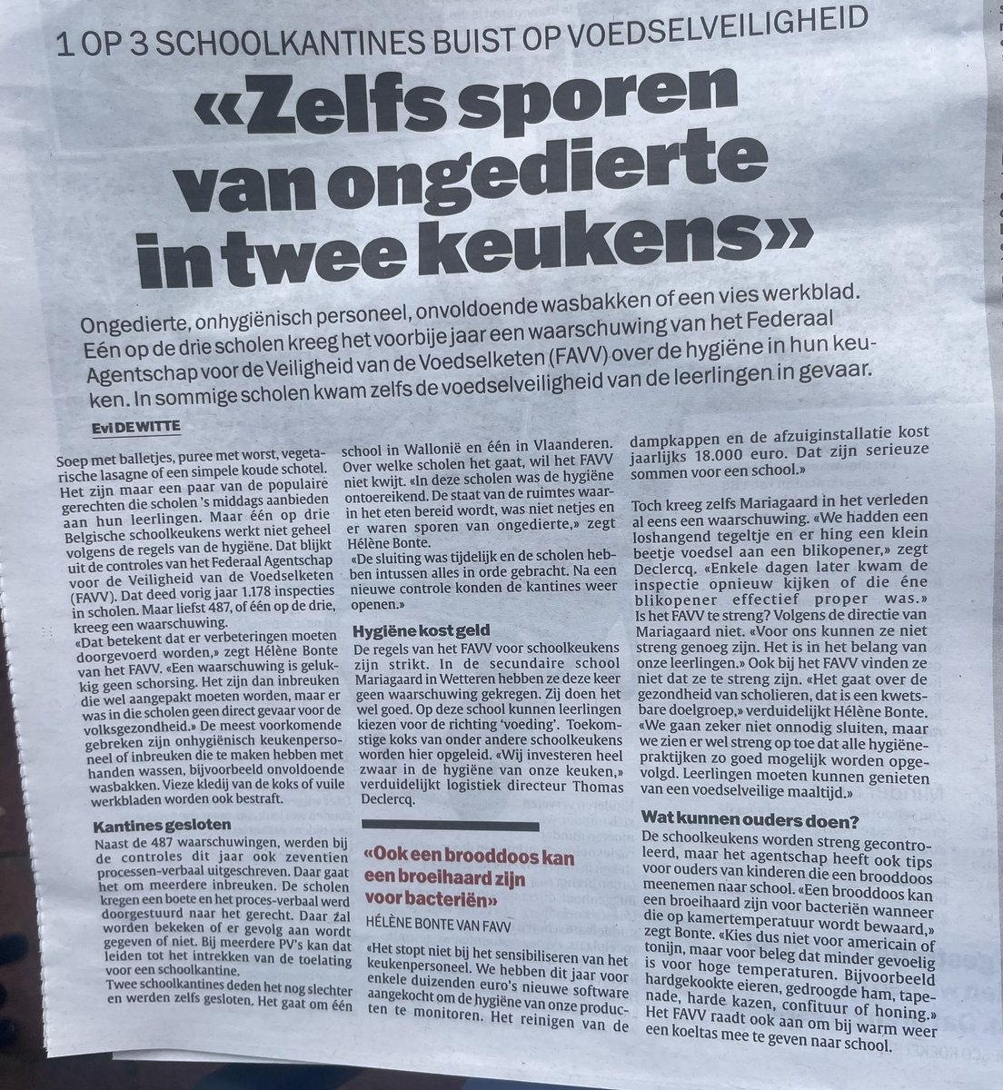wduyck's tweet photo. Aangeboden voor al uw kinderen! #brooddozen #destaatzorgtvooruomdatoudersdatnietkunnen
(Stel je eens voor dat inspectie van de ouderlijke brooddozen getoond had dat 1 op 3 brooddozen niet voedselveilig waren…) https://t.co/bR3kZ3YCcj
