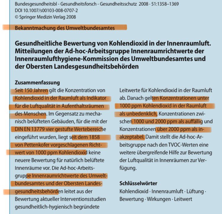 leanhealth's tweet photo. Stallluftprüfungen für Nutztiere &amp; Filter für PKW Motoren- SchulKinder, egal? Obwohl Lern-&amp; Leistungsminderung nachgewiesen ist?

@Umweltbundesamt sagt seit 1858 gelten 1000ppm CO2 als unbedenklich für Menschen, über 2000 ppm seien inakzeptabel?

Bei Tieren...1/4
@HendrikWuest https://t.co/lJgesBlOdX