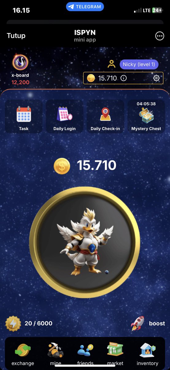 WSBgemsCALL's tweet photo. presents an interesting and easy game to play. This game was developed by @Ispyn_official.
let's play and get interesting opportunities from this game.
Wait for the latest information @Ispyn_official !!
@nikita_Hu5
@sultancuan17
@SerbaSrbiCrypto
#ispyn
#raw https://t.co/jS7fgDPeEk