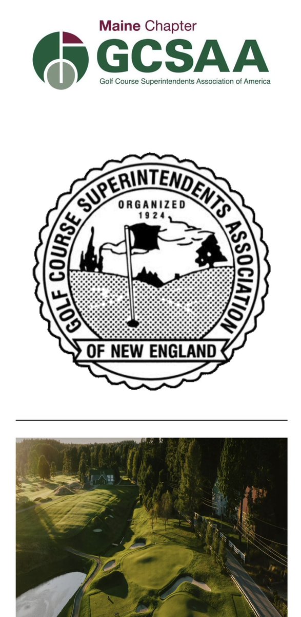 GCSANE's tweet photo. September 24 Joint Meeting with
Maine GCSA
Cape Arundel Golf Club
Our Host - Ryan Emerich,
Superintendent #gcsane #gcsaa #mainegolf https://t.co/gXM6BjKgto