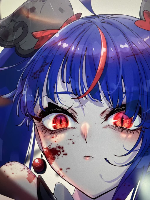 レイフレに向けてキュアスカイ描いてます。 