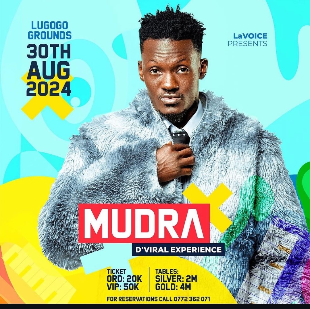 BrandonSharf256's tweet photo. Lovers of Ugandan music today is the day for our brothers maiden concerts let's flood both venues @AcidicVokoz at Cricket Oval & @Mudradviral at Zoe grounds ... brothers I wish u the best of your shows. #brandonupdates #YourTvRadioGuy https://t.co/daO8HneZ3l