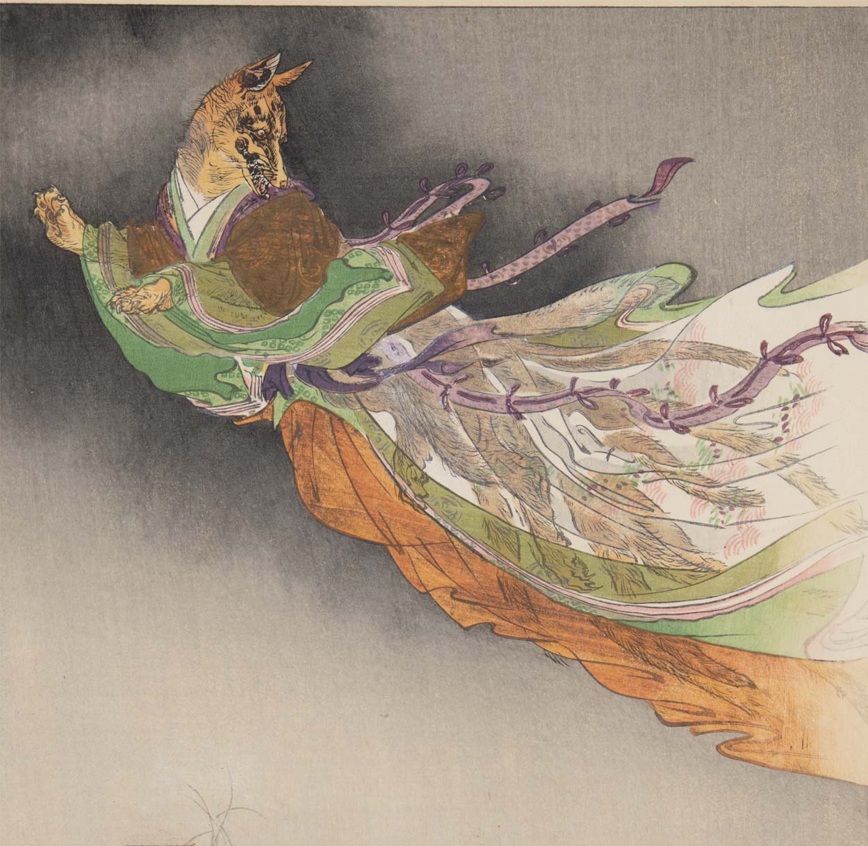 月耕による浮世絵「「月耕随筆」「」」