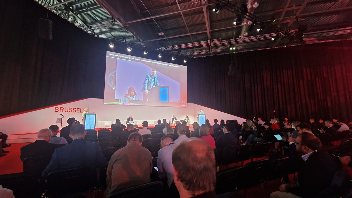 SamerMatar88's tweet photo. Day 1 #ESCCongress 2024' 1. #GreatDebate 📌 Brussels https://t.co/Ob59oI7skZ