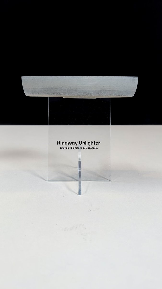 ⭐ NEW REWARD ⭐ 

Get your own little piece of the Ringway Centre!

We've been collaborating with <a href="/spaceplaystudio/">spaceplay</a> on this Ringway Uplighter Brutalist Element, and isn't it a beauty?

Donate here to #SaveSmallbrook and get your reward.

crowdfunder.co.uk/p/save-smallbr…