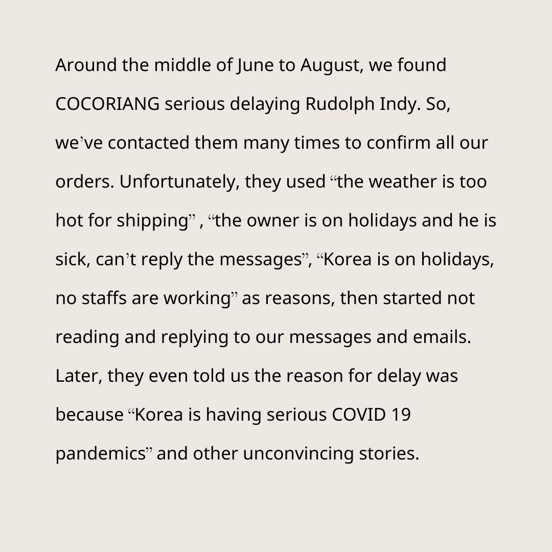 fliesfish's tweet photo. About finishing our dealership with @Cocoriang 

COCORIANG  との販売代理店契約を終了🙏

COCORIANG 과 함께 대리점 마무리🙏

#COCORIANG https://t.co/e2ffZjg7dw