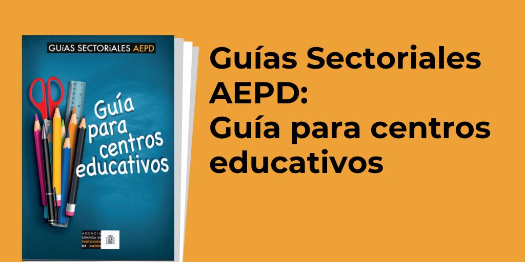 📐🎒Los centros educativos de algunas comunidades autónomas vuelven a la rutina estos días y desde la #AEPD queremos recordar que tienen a su disposición esta guía de actuación. #VueltaAlCole

Consúltala en: aepd.es/guias/guia-cen…