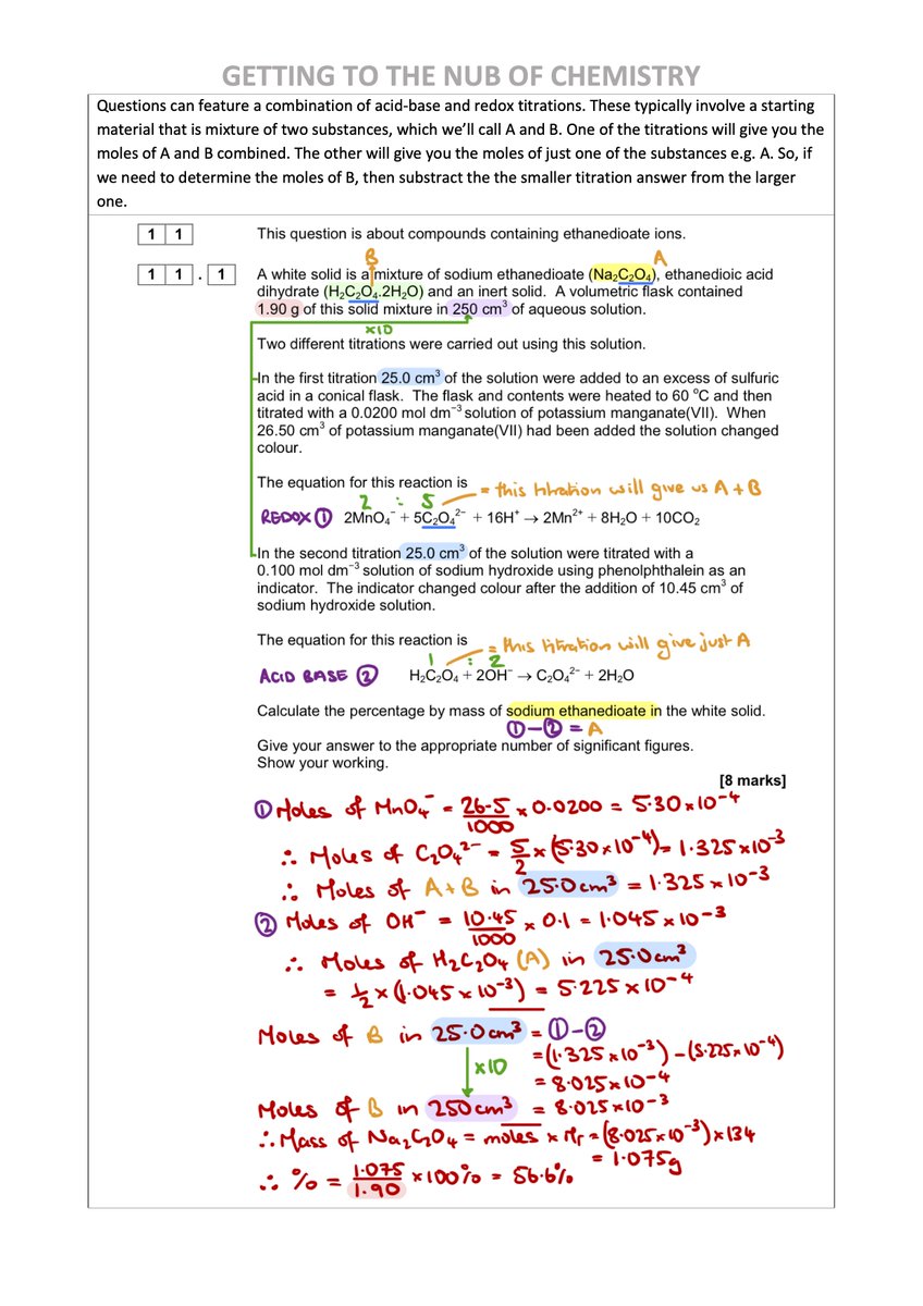 flynn_simon's tweet photo. Attached is the folder containing my complete notes for AQA A level Chemistry (in spec order and including worked examples). The file name contains a date to make it easy to check if you have the latest version.
#chatchemistry https://t.co/oqBB4smhco https://t.co/pCxxtJIwKy