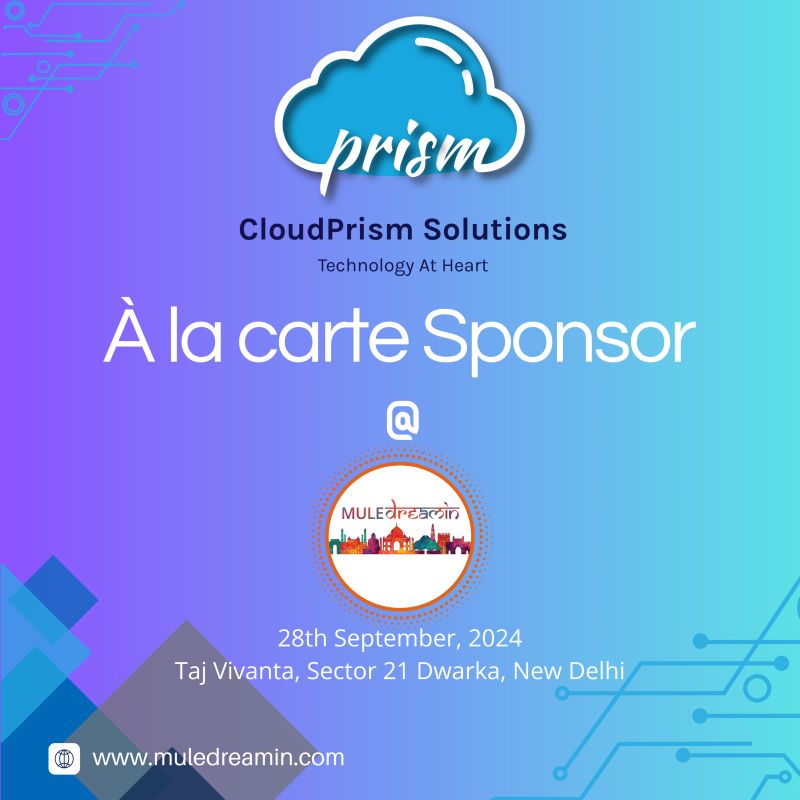 Mule Dreamin (@muledreamin) on Twitter photo We're thrilled to announce <a href="/_CloudPrism_/">CloudPrism</a> as our sponsor for <a href="/muledreamin/">Mule Dreamin</a> Their support brings innovation and inspiration to the event. ️✨
A huge thank you to CloudPrism for being a key ingredient in our success! We can't wait to see what we cook up together. ️
#MuleDreamin We're thrilled to announce <a href="/_CloudPrism_/">CloudPrism</a> as our sponsor for <a href="/muledreamin/">Mule Dreamin</a> Their support brings innovation and inspiration to the event. ️✨
A huge thank you to CloudPrism for being a key ingredient in our success! We can't wait to see what we cook up together. ️
#MuleDreamin