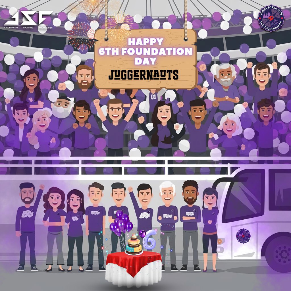 Di_Mauricio_'s tweet photo. Happy Foundation to all Juggernauts, 6th year of existence and may it continue for many, many years, see you soon at the Kalinga stadium to celebrate together.
@JuggernautsOFC #amateam #amagame 🖤💜 https://t.co/vP22HJXzQu