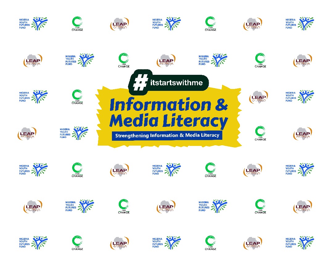 iamchangepod's tweet photo. This week marks the launch of the second component of the #ItstartsWithMe Project, where we enhance the capacity of young people in the civic space to stay informed and contribute to the veracity and validity of information in the digital age.

#IAC 
@LEAPAfrica 
@ng_youthfund https://t.co/c3uTiZBqpA