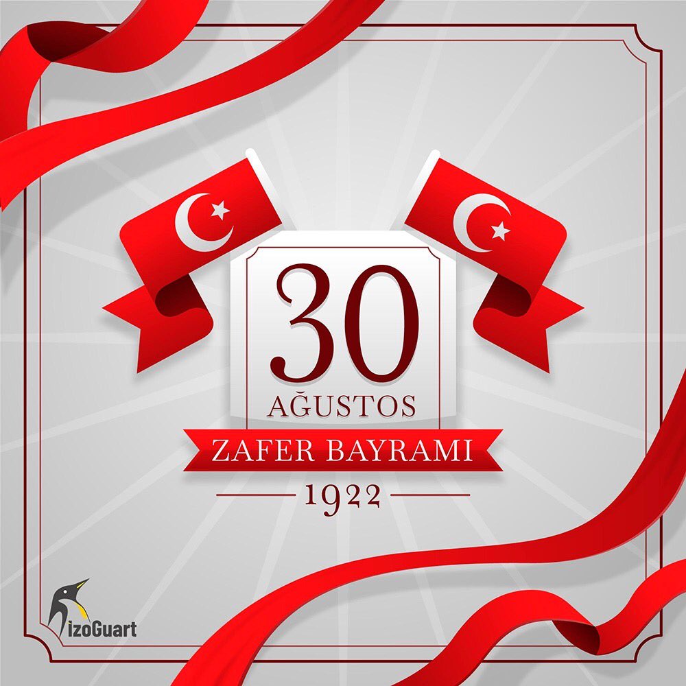 Tarihimizin en büyük zaferlerinden birine imza atan Gazi Mustafa Kemal Atatürk ve silah arkadaşlarını rahmet, minnet ve saygıyla yâd ediyorum. 

Aziz şehitlerimizin ruhu şad olsun.
#30AğustosZaferBayramı'mız Kutlu Olsun. 🌹