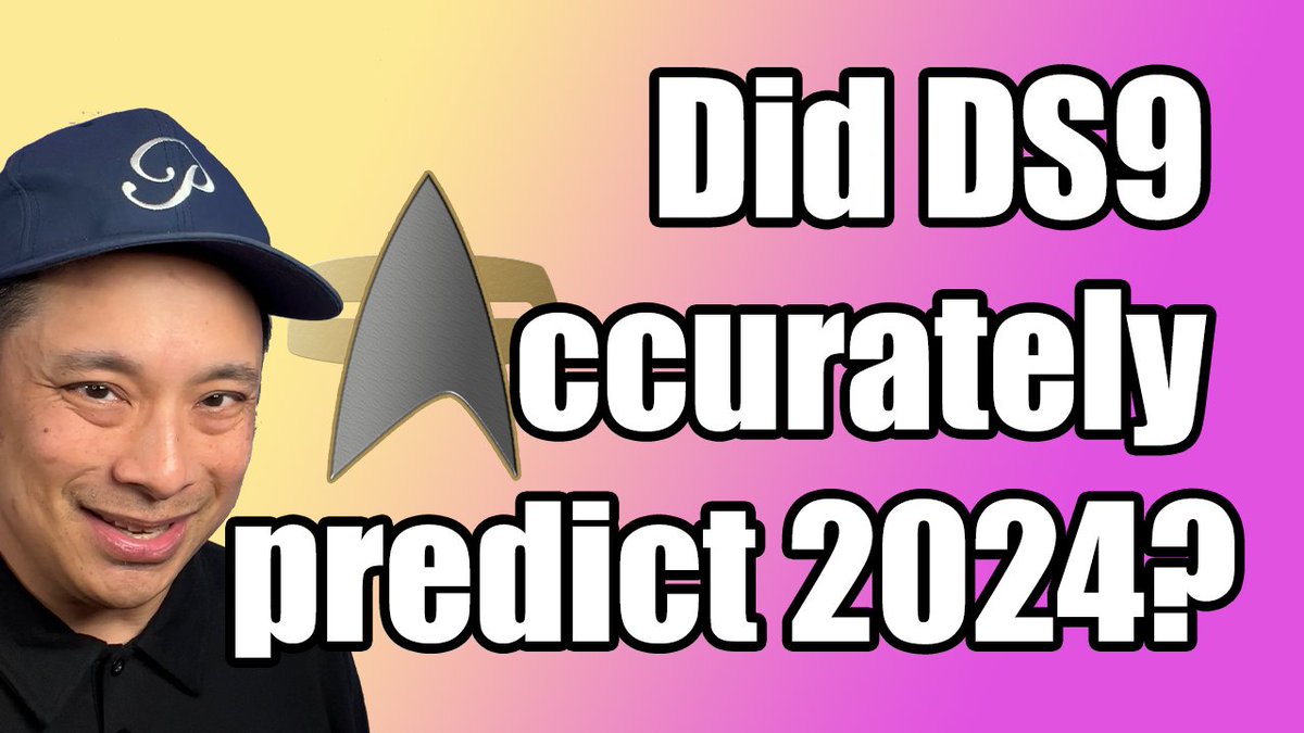 10secondfilm's tweet photo. Did #DS9 accurately predict the year 2024?! 🎥https://t.co/KxOzIXO8hC 🎥 #startrek #deepspace9 #prediction #futurism #stds9 #sisko #dax #bashir #generoddenberry #aug30 https://t.co/uZtFNyF3R1