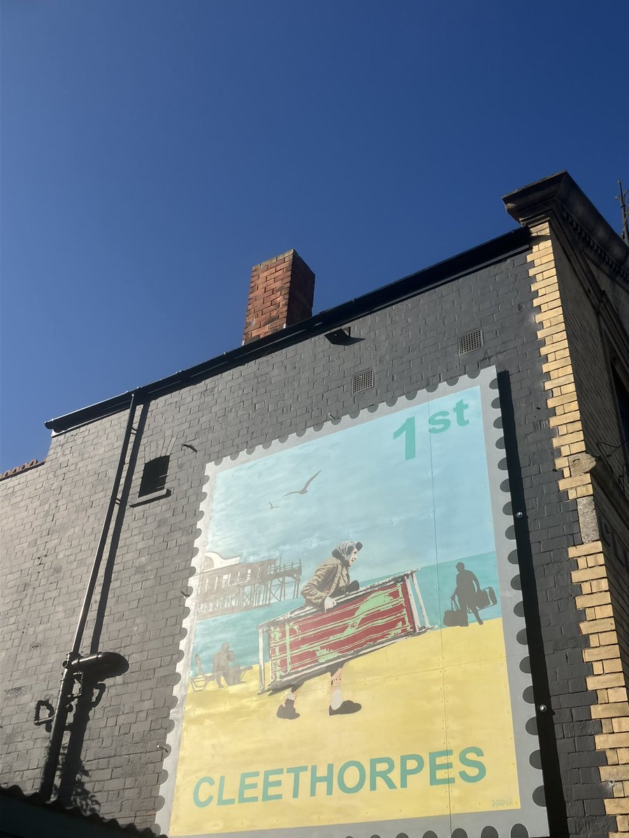 Lara King (@lakingabout) on Twitter photo First class new mural in #cleethorpes on the side of the old post office <a href="/creativestartuk/">CREATIVE START CIC</a> <a href="/PeaceArtistSD/">Sam Delaney</a> #PaintTheTownProud First class new mural in #cleethorpes on the side of the old post office <a href="/creativestartuk/">CREATIVE START CIC</a> <a href="/PeaceArtistSD/">Sam Delaney</a> #PaintTheTownProud