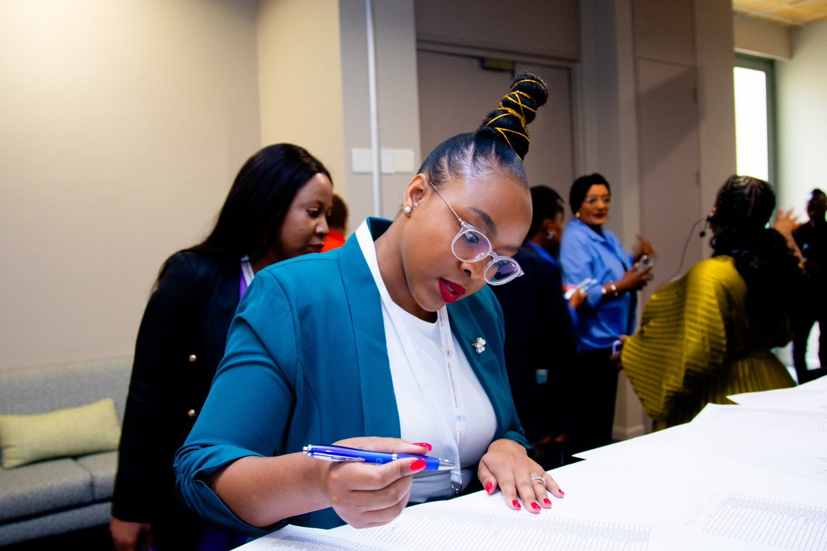 Registration at the 4th Annual Leadership Summit 2024 #EmpoweringTheFuture