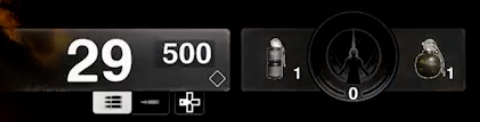 flindex01's tweet photo. @MargwaNetwork Big step in the right direction, but it doesn't change the fact that the ammo counter + equipment bar is ripped straight from multiplayer and the health and armor indicators being straight from warzone. There should be a unique zombies spin on the hud making it feel more unique. https://t.co/RZgrobkMyt