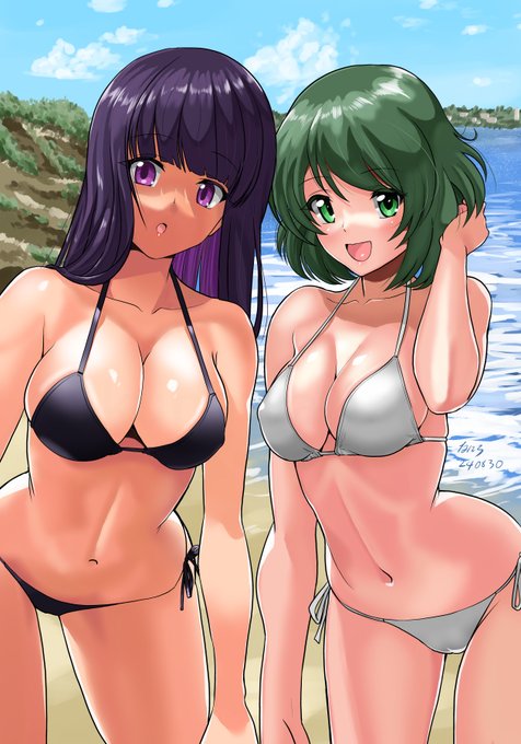 「え～、ナンパですか～?」
「お兄さん、流石お目が高い。このコはこれまで3人のヒルズ族とお付き合いしたらその全員が破産したという魔性の女。スリリングな人生をお約束します」
「デタラメ言ってんじゃ無いわよ! あ、逃げないでっ」 