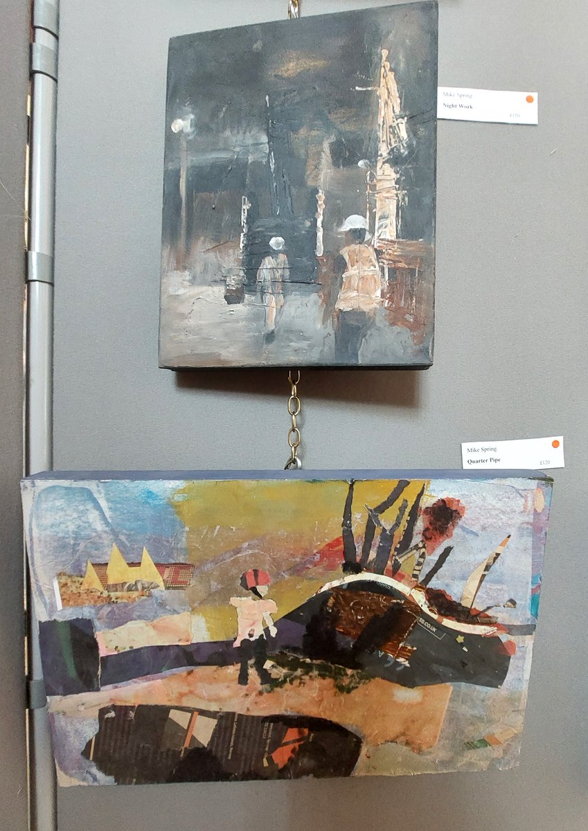 🔴Lots of red dots at the SMCRC Art Exhibition! Congrats to the art lovers who have snapped up beautiful artworks by Mike Spring, Michael McLellan, Calum Finnigan and more💜🎨
Exhibition is open today 12-4pm and last day tomorrow 10am-12.30pm on Dalry Rd!

#Dalry #art #exhibition