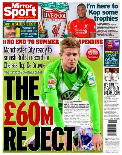 FRBlueMoon's tweet photo. 🗞️ Il y a 9 ans jour pour jour, Kevin De Bruyne signait à @ManCity.

La presse anglaise le qualifier de “Flop de Chelsea, de rejet de Chelsea.” Et ne comprenait pas pourquoi @ManCity avait mis autant d’argent sur lui (76M€).

9 ans plus tard, c’est certainement le GOAT du club. https://t.co/nck4VM4czq