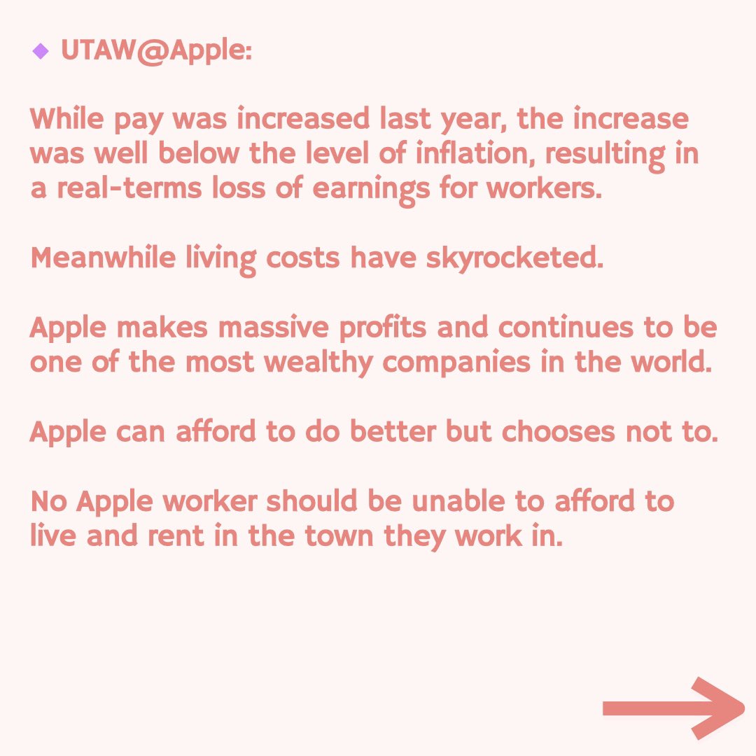 UTAW@Apple tweet media