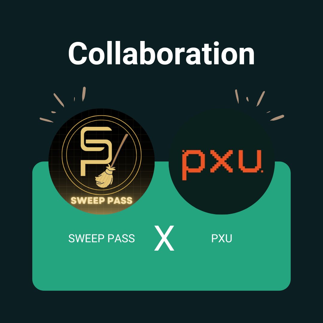 SweepPass's tweet image. We are glad to collaborate with @PXUworld 

PXU is transforming gaming by combining Web2 and Web3 in immersive GameFi experiences. After selling out its PXU Pass, a new genesis PFP collection is coming soon.