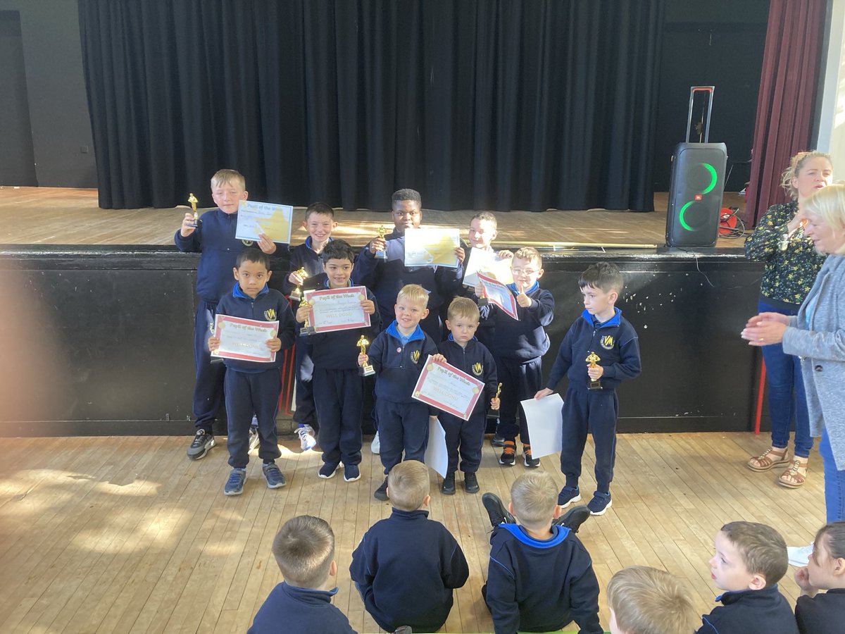Our First week back and here are our students of the week. Well done boys.