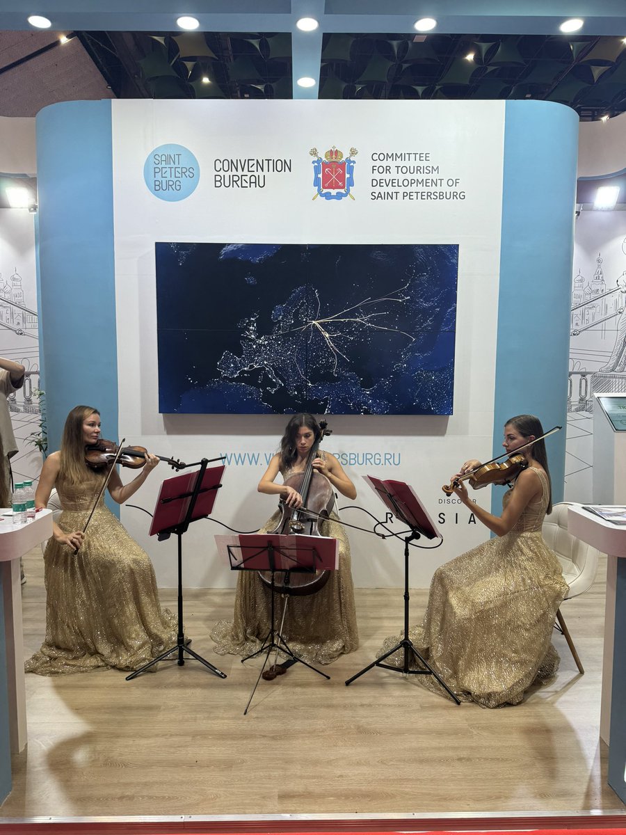 RusEmbIndia's tweet photo. Russian delegation presents tourism opportunities of St. Petersburg at India's largest Business + Leisure Travel and MICE (#BLTM) exhibition in Delhi.

https://t.co/gtF7AK7y1l

#SanktPetersburg #Tourism #BLTM2024 #RussiaIndia #VisitRussia #VisitPetersburg #DruzhbaDosti https://t.co/cb0oclQ9iV