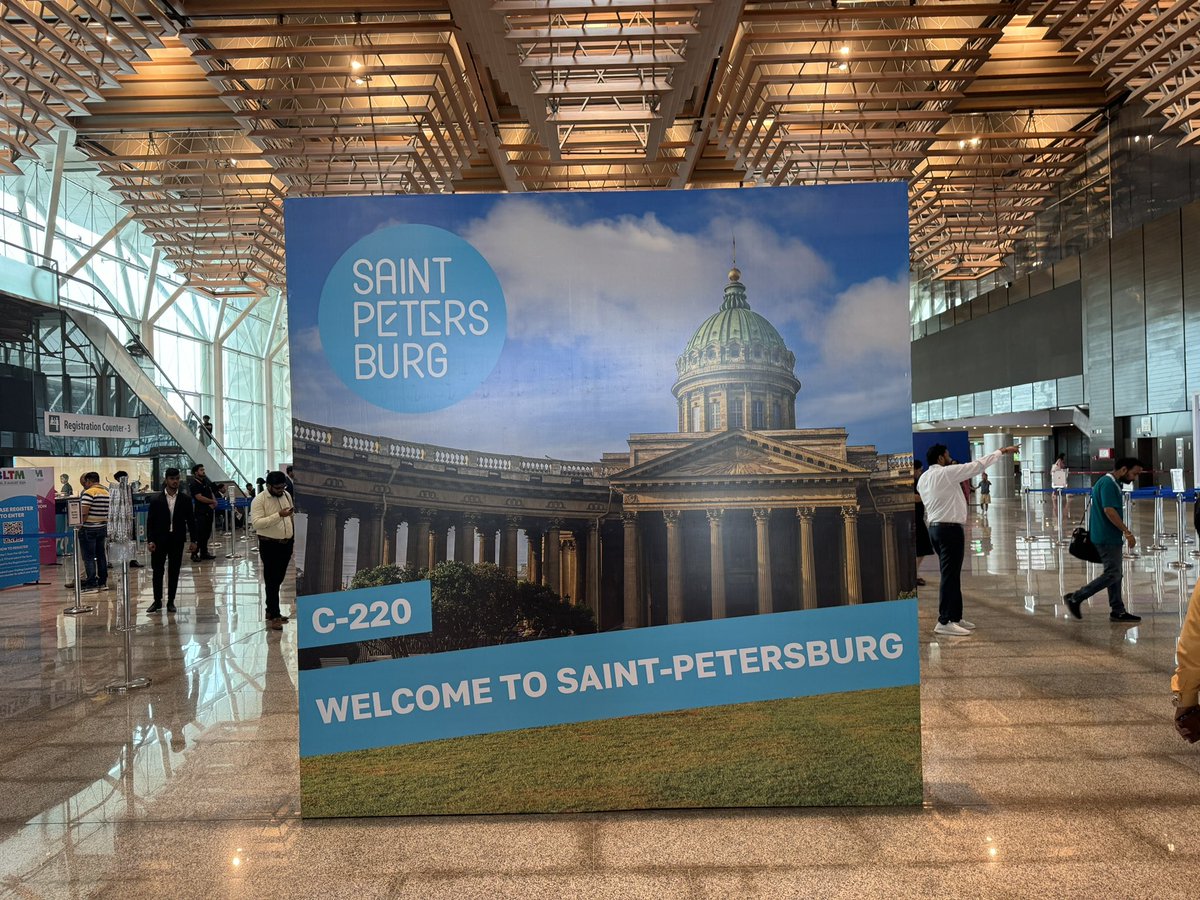 RusEmbIndia's tweet photo. Russian delegation presents tourism opportunities of St. Petersburg at India's largest Business + Leisure Travel and MICE (#BLTM) exhibition in Delhi.

https://t.co/gtF7AK7y1l

#SanktPetersburg #Tourism #BLTM2024 #RussiaIndia #VisitRussia #VisitPetersburg #DruzhbaDosti https://t.co/cb0oclQ9iV