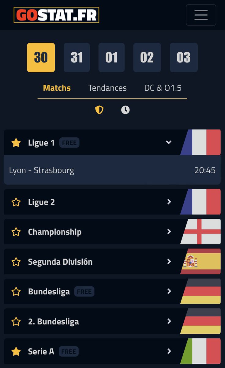al2xis9's tweet photo. Les championnats recommencent partout, les stats sont de plus en plus nombreuses c’est le moment de s’abonner à nouveau à l’excellent @GoStat_FR   Bon week-end le X ✌🏻☀️ https://t.co/V9QqHQ1whw