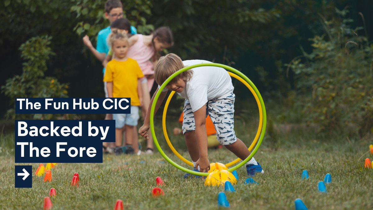 The Fun Hub is dedicated to improving physical and mental health and they want to open a nursery for the hundreds of children with SEND in the area. They will use The Fore’s funding to turn it into a reality. Learn more about our charities buff.ly/3MYlyve