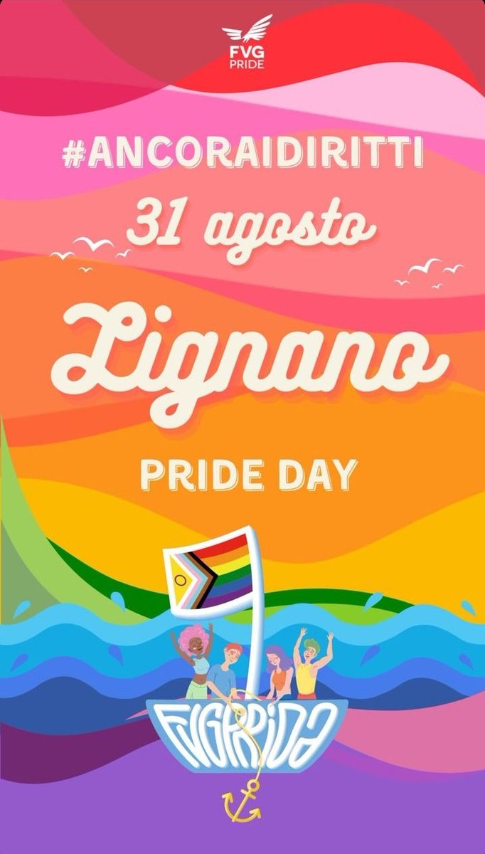 tweetdigiulia's tweet photo. Domani #fvgpride 🌈⬇️ https://t.co/y1ILH1J35K