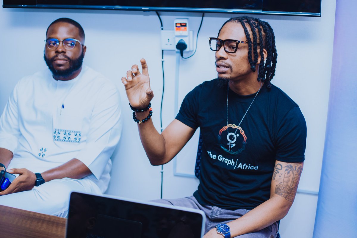 EthJos_'s tweet photo. Next, @DMitong of @EthJos_ moderated a panel discussion with @chidubem_w3 of @TheGraphAfrica, @pkstevenz_ of @ayahq_, and @scarfacedotsol of @blockfuselabs, which delved into the
trends and challenges facing Africa's Onchain Builders.

#JosBuidlIt
#Web3InJos https://t.co/ir1Srm1z2f
