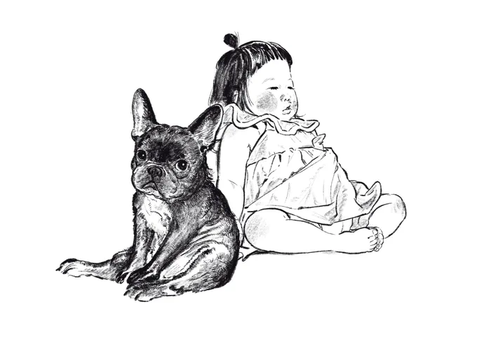 7月にご注文にご注文頂いた似顔絵🍧
あったか鉛筆画似顔絵のご紹介です 
