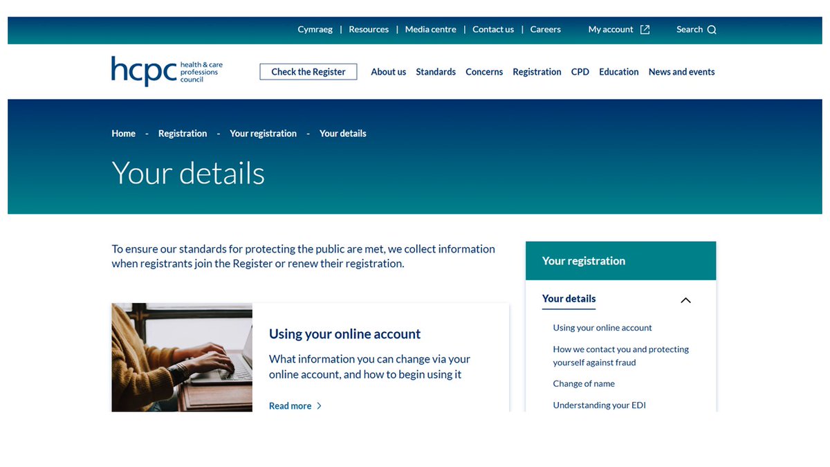 📢 The <a href="/The_HCPC/">HCPC</a> renewal window for Operating Department Practitioners #ODP opens 1st September 2024.

Please check if your contact details are up to date with the HCPC by visiting: Your details | (hcpc-uk.org)