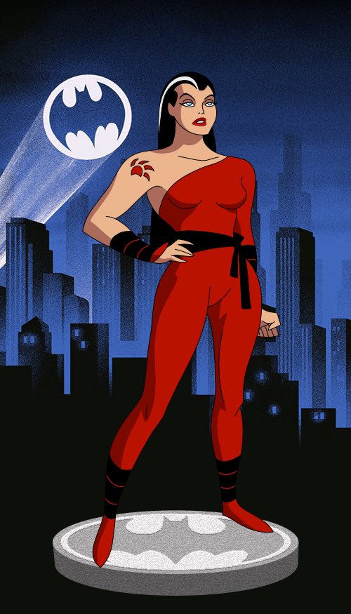 sassyhulk's tweet photo. I’m watching Batman the Animated Series for the first time, and I just saw Red Claw. How do I start a petition for @ilona_maher to play her in a movie about Catwoman?? https://t.co/nv0E6dbAsC